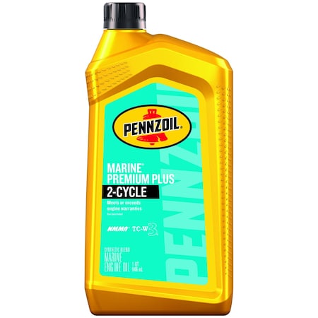 Pennzoil Pennzoil Marine TC-W3 2-Cycle Synthetic Blend Engine Oil 1 qt 1 pk 550044674